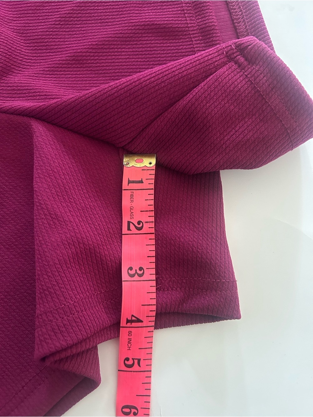 NWOT Ribbed Tank & Shorts Set Deep Pink - Picture 6 of 9